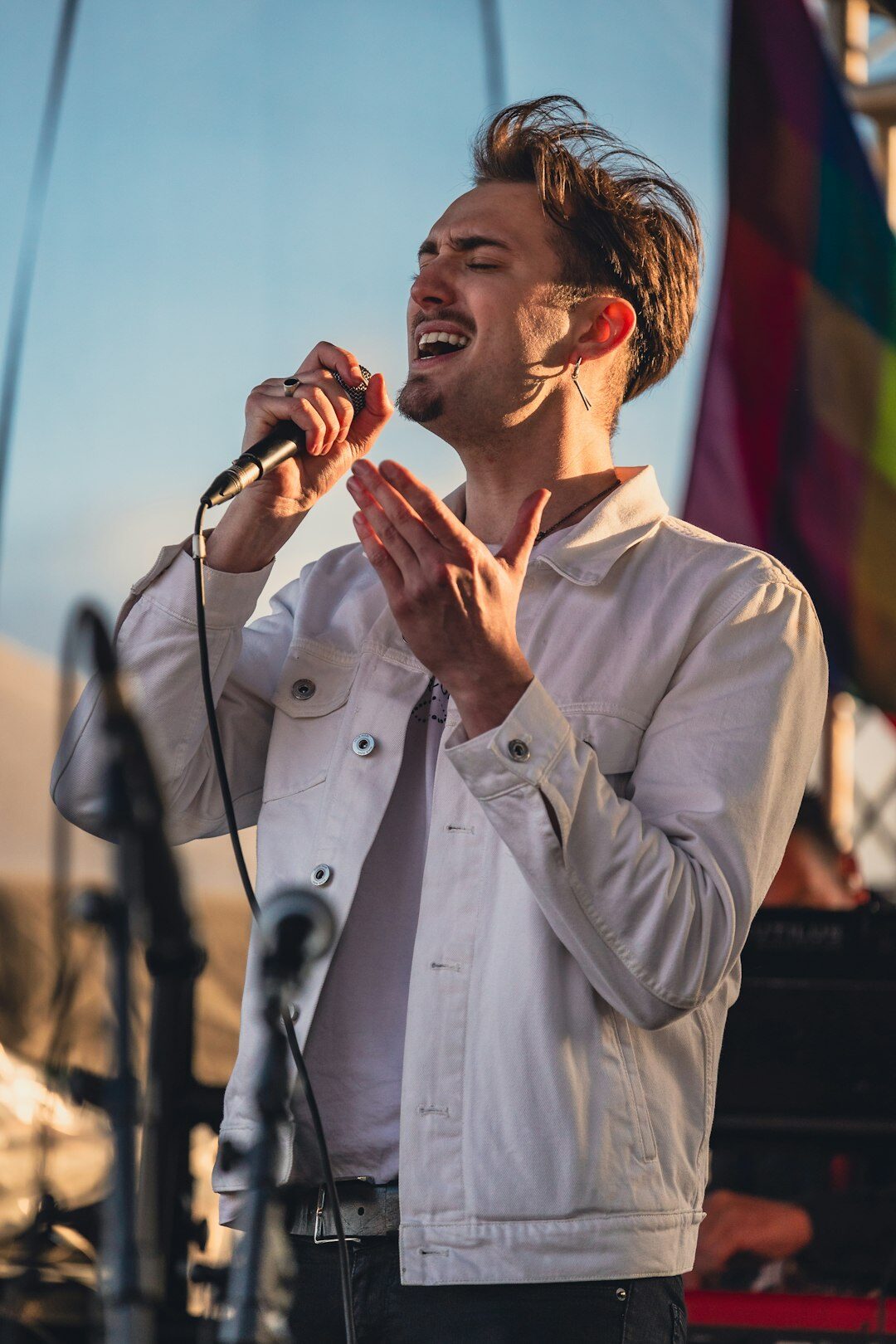 dutch singer performing